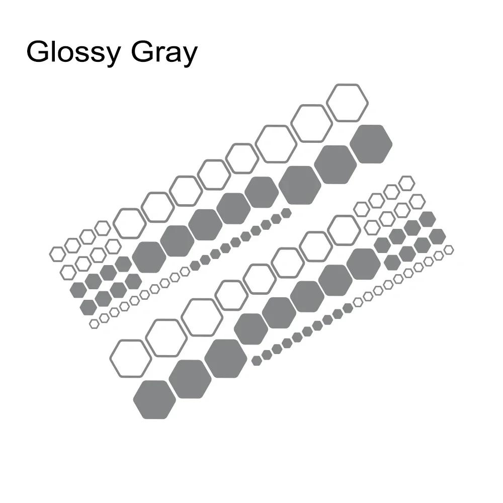 Honeycomb Vinyl Decal Large And Small Combination Hexagonal Stickers DIY Car Automobile Body Cool Styling Decoration Accessories