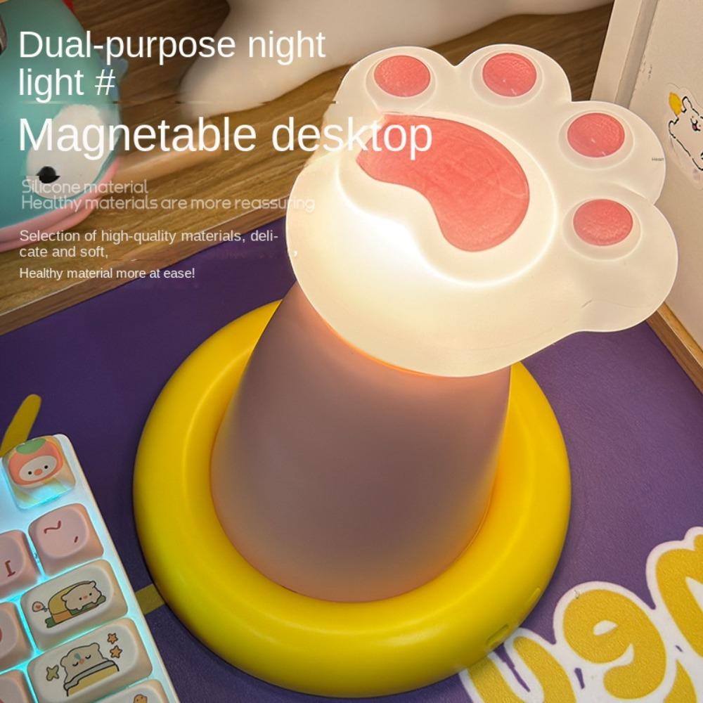 3 Stufen Dimmbare Helligkeit Timing Fun Nachtlicht Weiches Licht Magnetische Anziehung Nachtlampe Anime Doraemon Schlafzimmer Ornament