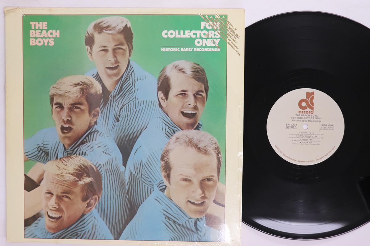 LP Record BEACH BOYS For Collectors Only Historic Early SN7234 ACCORD 1982 US Rock Used