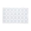 Nail Art Jewelry Storage Box - 28-Grid Detachable Rhinestone Organizer for Small Accessories