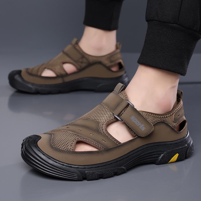 Men Summer Sandals 5050 Lightweight Comfortable Breathable Anti Slip Soft Sole Daily Walking Outdoor Travel Casual Footwear