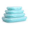 Collapsible Silicone Lunch Box: Portable, High-Temperature Resistant, Fresh-Keeping Bowl for Outdoor and Travel Use