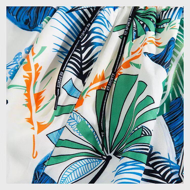 Men's Plus Size Summer Floral Shirt Set for Beach Vacation 2026