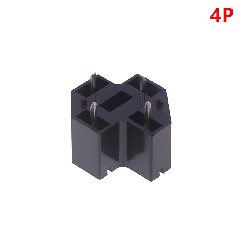 Auto Auto 40A 4/5 Pin Spdt Relais Sockel Stecker Adapter Auto Pcb Platinenmontage Basis Halter mit 6,3 mm Anschlüssen