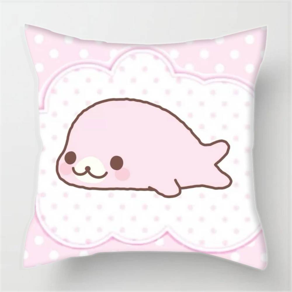 Pillowcases cushion covers living room sofas home decor gifts Anime M-Mamegoma Kawaii  cute