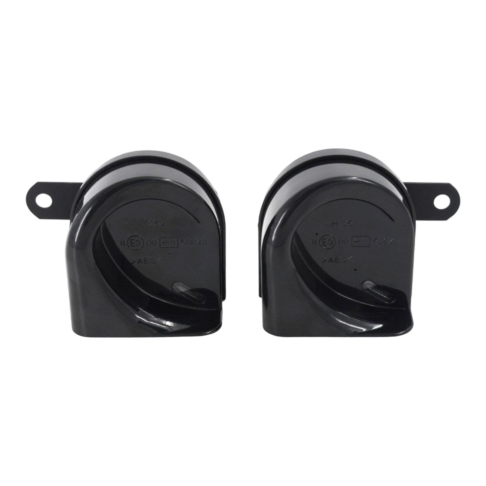 Universal 12V Car Horn Loud Sound High Decibel Output Replacement Weather Resistant Plastic Construction Simple Setups 1