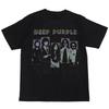 Deep Purple Digital Direct Spray Deep Purple Rock Band American Street Gunslinger Nirvana Retro Short Sleeve Tshirt