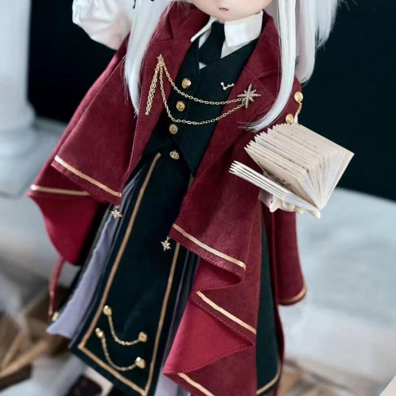 

1/4 Doll s Clothes Suit for 45cm Bjd Doll Magic Witch Set Girl Toy Dress Up Play House Fashion Clothing Doll Accessories,No Doll for 45cm doll