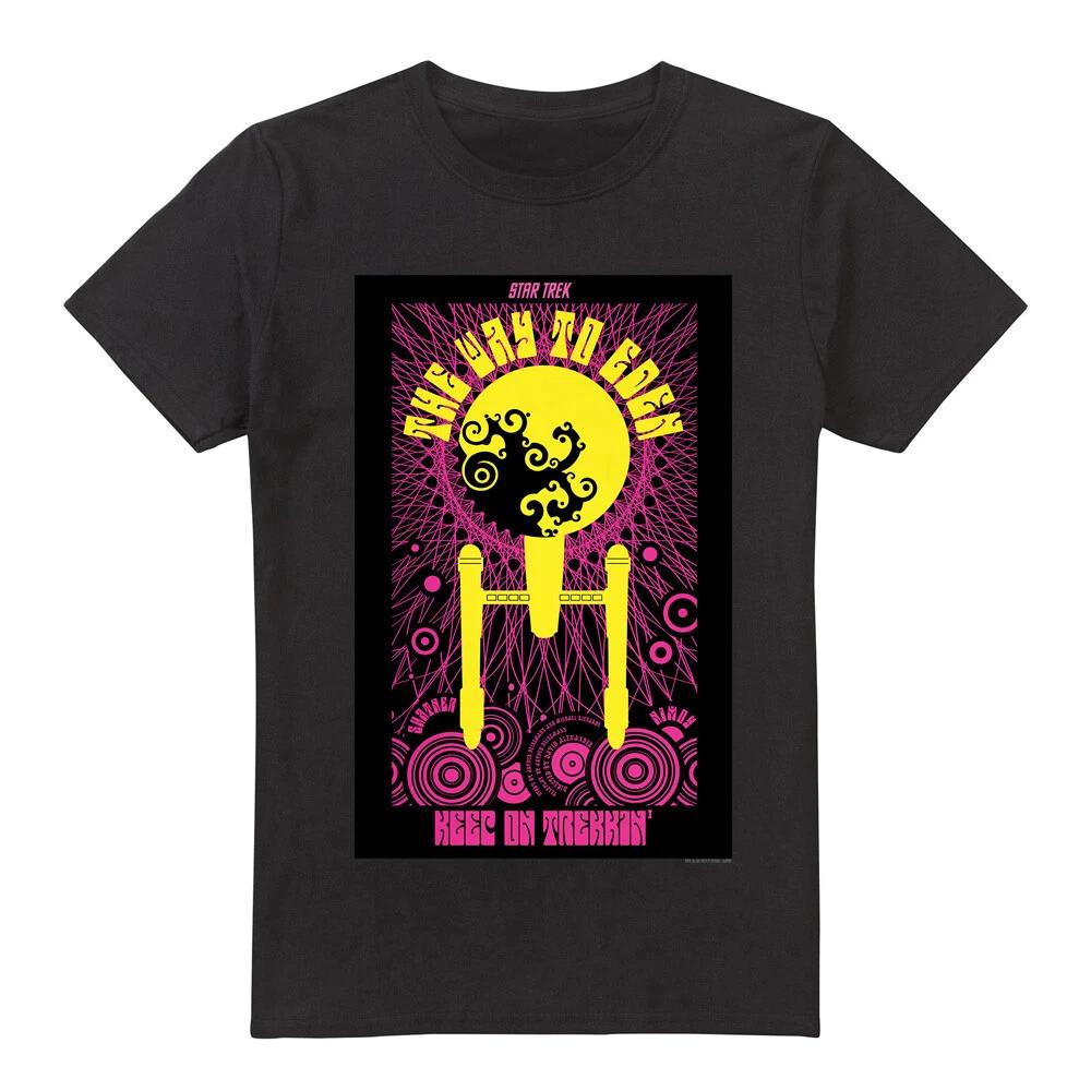Star Trek Tos Episode 75 100% Cotton T-shirt Mens Tees Top S-2XL, Black 2XL