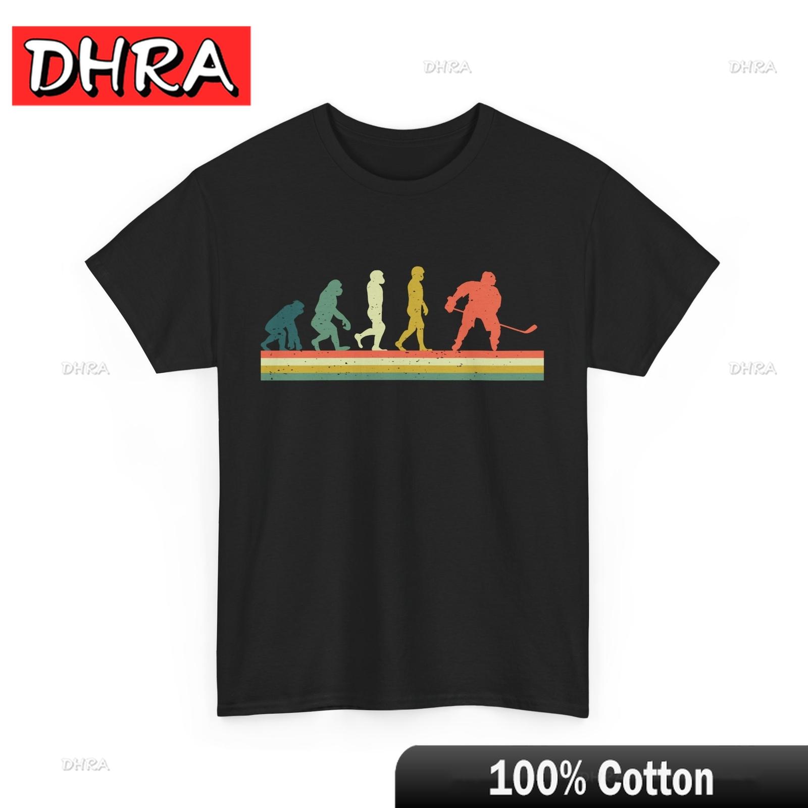 

Hockey Player Evolution Shirt Ice Hockey Sports Lovers Women Unisex Vintage Shirt Aesthetic Tshirts Bold Funny Classic Streetwear 4XL