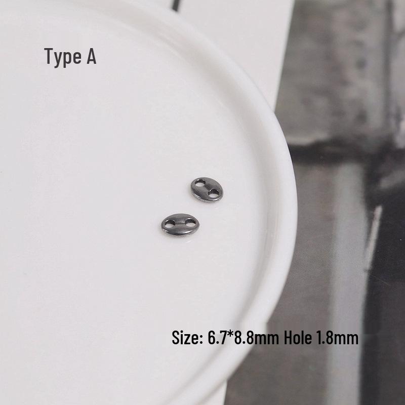 Non-Fading Titanium Steel Pig Nose Jewelry Clasp for DIY Bracelets and Necklaces