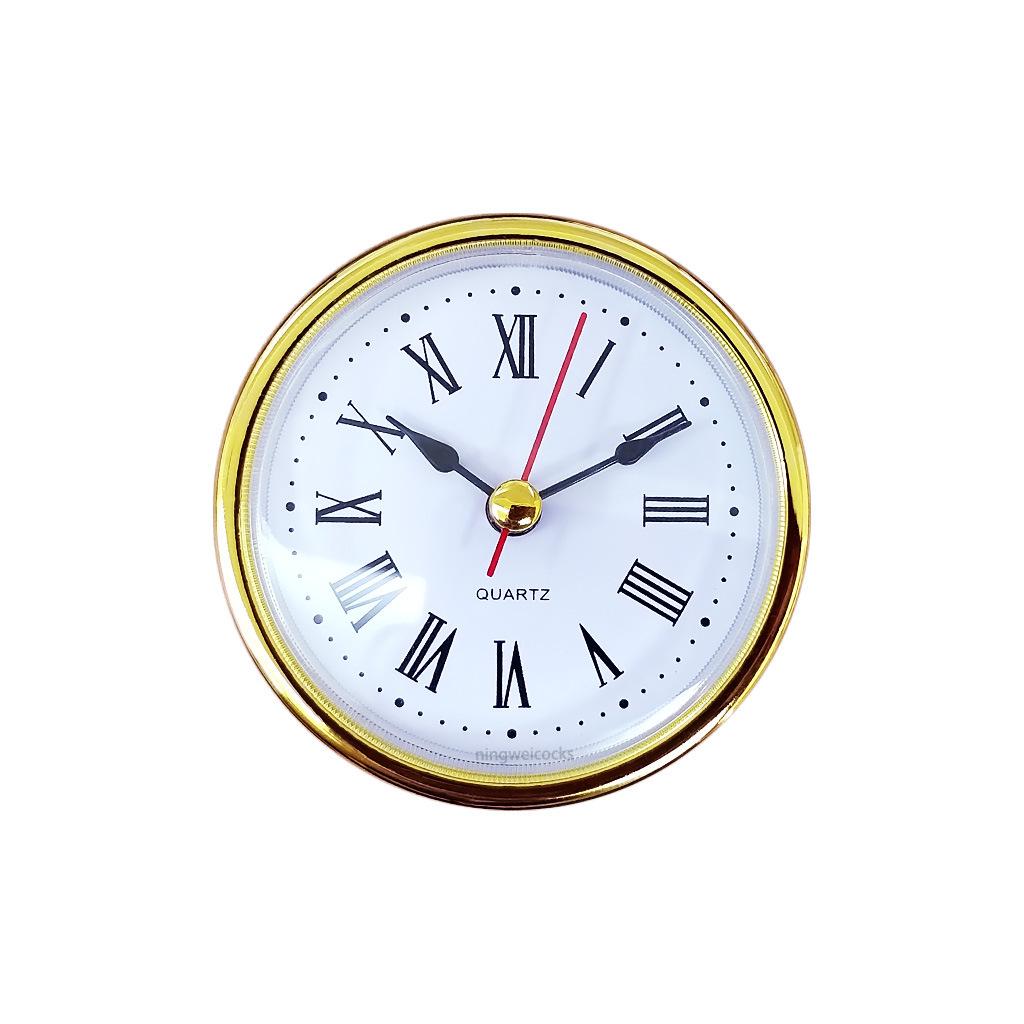 65MM Quartz Clock Head Embeddable Clock Core with Hands - Craft Accessory