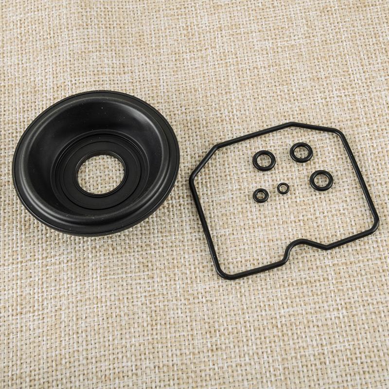 2sets Carburetor Repair Rebuild Kit Plunger Diaphragm Fit for Kawasaki KAF450 B1 Mule 1000 UTV 88