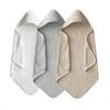 80*80cm Baby Bathrobe Bath Toddler Towel Swaddle Blankets With Hood Solid White Coral Fleece Towel Blanket Newborn Kids Bedding