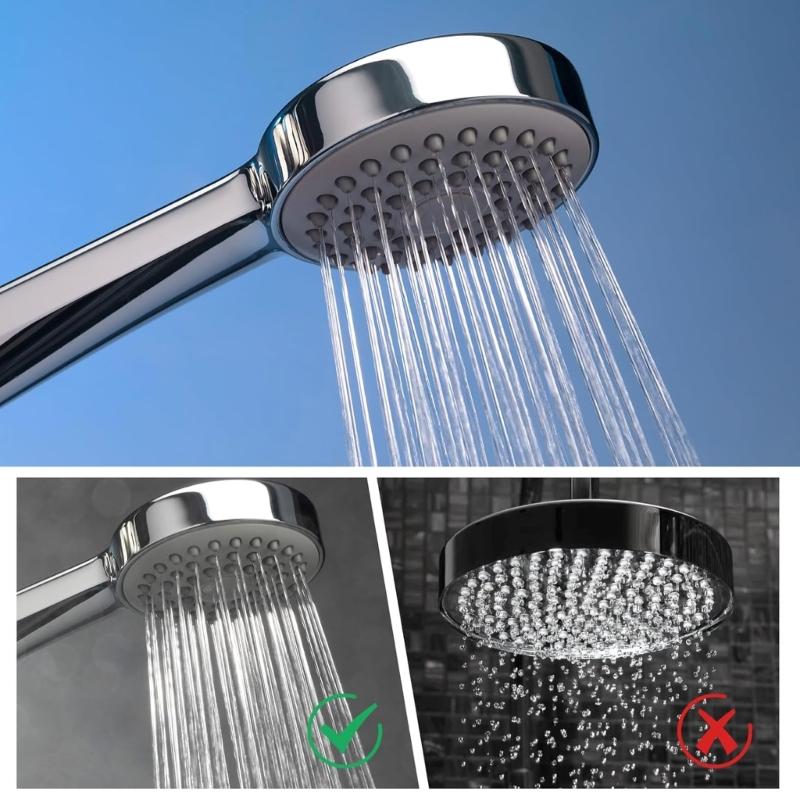 100Pcs Shower Head Replacement Nozzles Silicone Shower Nozzle Replacement Shower Head Sprays Hole Round Tip Enduring