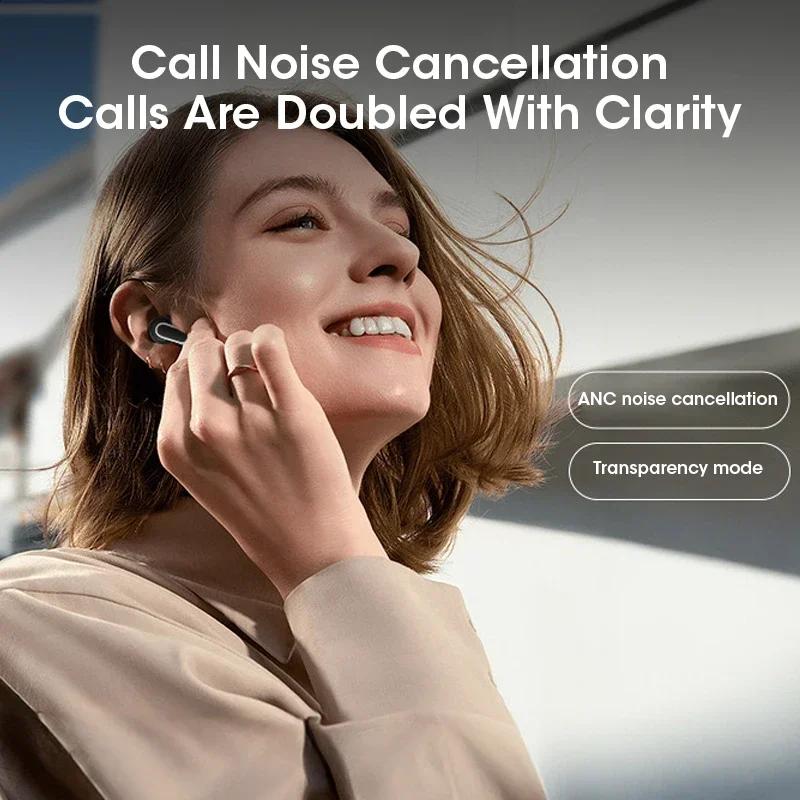 ANC Noise Reduction TWS Bluetooth Earbuds HIFI Sound Touch Control LED Display Battery Indicator Wireless Earphones