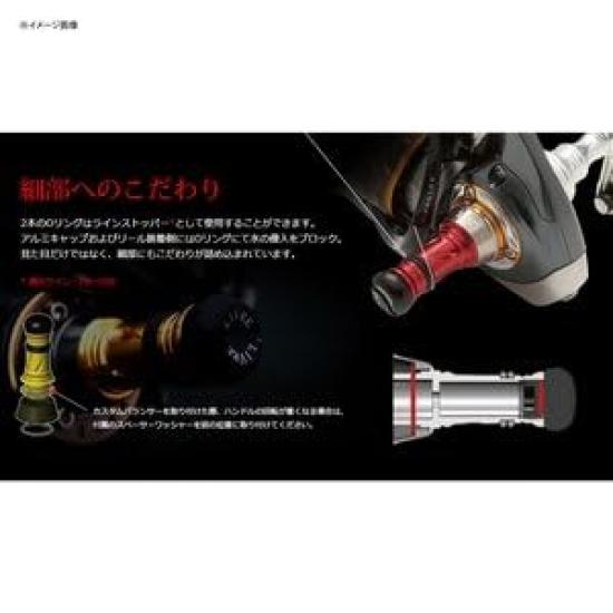 LIVRE 8112 Custom Balancer Short Shimano C2 Type Gunmetal X Titanium