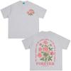 Summer Hot Sale Christian Bible Verse Jesus Vintage Floral Graphics Tees Unisex Unisex Fashion Trendy Tee Loose Cozy And Versatile
