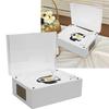 Suitcase CD Player Retro Multifunctional Clear Sound Quality with Remote Control   5.0 Portable CD Player