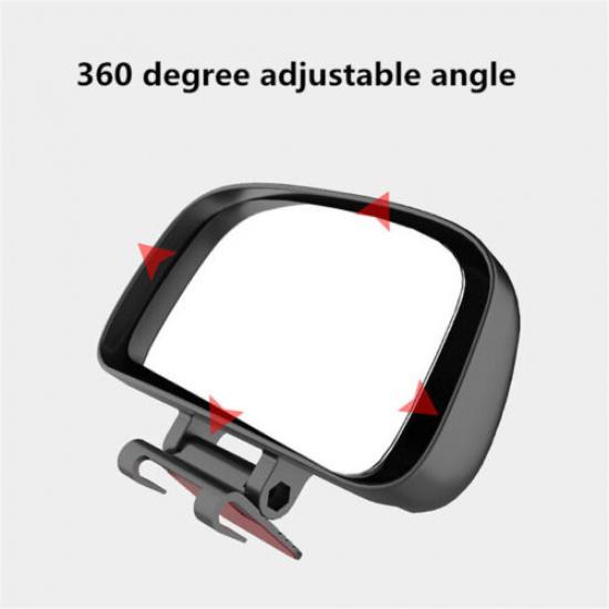 Blind Spot Mirror Auto 360° Wide Angle Parking Rear Side View Car Truck SUV 1Pc