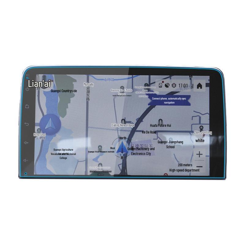 Tempered Glass Protective Film for Dongfeng Fengxing Jingyi S50EV: Compatible with 24 Models - Central Control X3, Instrument X6, and X5
