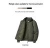 Men's MA-1 Pilot Jacket: Spring/Autumn Motorcycle Coat, Plus Size, Solid Color Military Flight Uniform