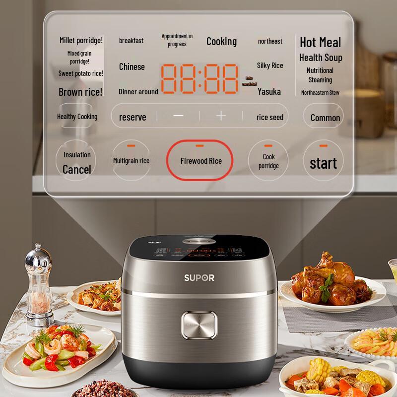 Supor IH Electric Rice Cooker 3L CN plug (adapter included)