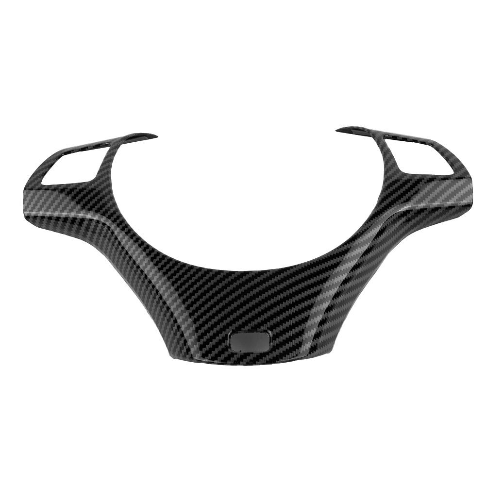 Autocolante Interioare Husă Volan Acoperire Ornament Volan Cadru ABS Interior de Înaltă Calitate 1× Pentru BMW 3S E90 E91 E92 E93