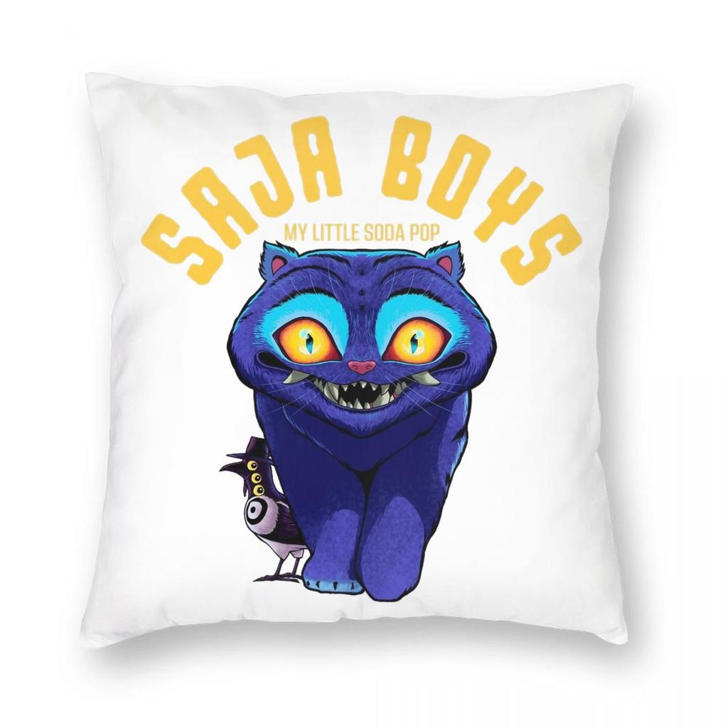 Mira Kpop Demon Hunters Vintage 90S Style Huntrix Pillowcase Soft Polyester Cushion Cover Decorations Pillow Case Cover Home