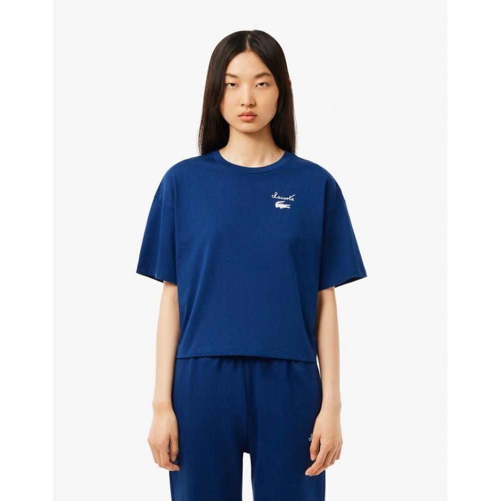 

Lacoste Женская футболка с коротким рукавом и графическим узором Tf2523 54n Hbm 040