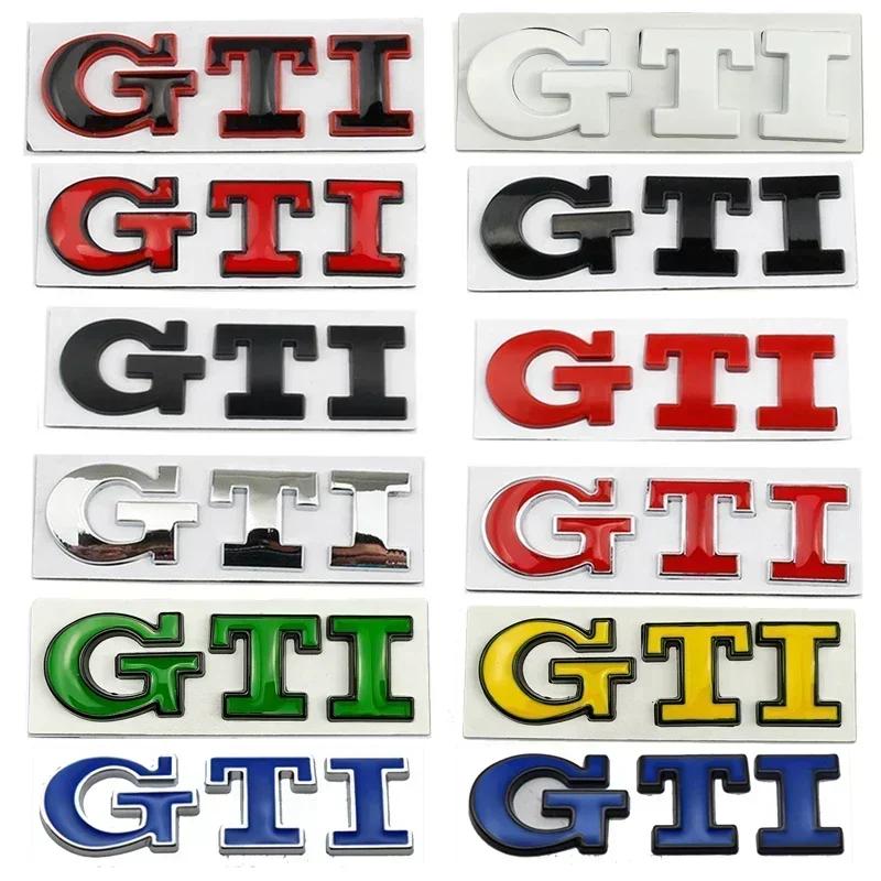 Golf 3 4 MK3 MK4 2026 Hot For VW VOLKSWAGEN Metal GTI Logo Car Rear Trunk Emblem Side Sticker for Volkswagen VW Golf 4 5 6 7 8 P