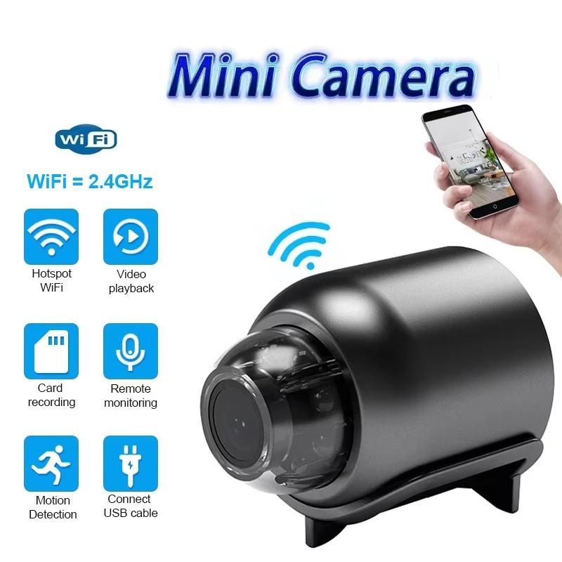 Mini Camera Clear Night Vision Lightweight Portable Premium Cams Motion Detection Wireless WiFi Surveillance Camera For Kids Pet