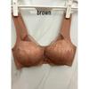 European & American Stylish Lace Front Buckle Wirefree Bra - Minimizes and Enhances with Beautiful Back
