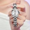 OLEVS Women's Quartz Wristwatch Stainless Steel Band Classic Dial Luminous 30M Water Resistant Business Stylish Cute Gift