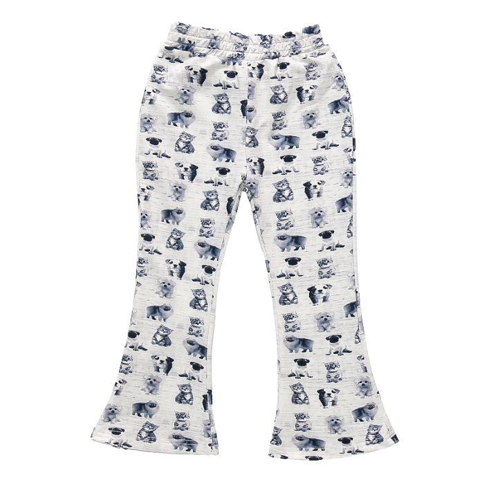 Girls Thermal Fleece Wide Leg Flare Pants for Spring Autumn Comfortable Casual Wear 90