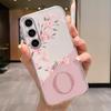 For Samsung Galaxy A15 5G Clear Letter Flowers Fashion Phone Cover Soft Silicone Fundas For Samsung A 15 Shell GalaxyA15 Capa