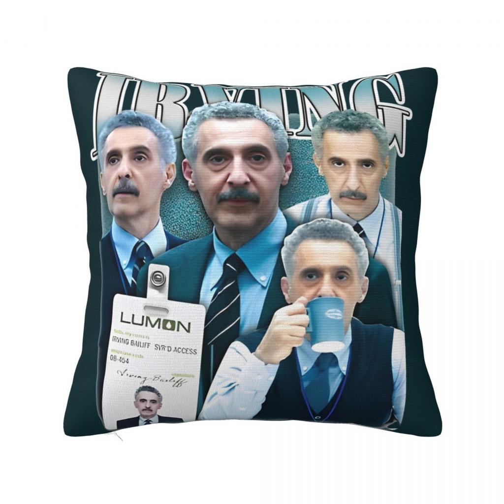 Severance The Work Square Pillow Covers Polyester Room Cushion Cover Funny Decor Pillow Cover 4040