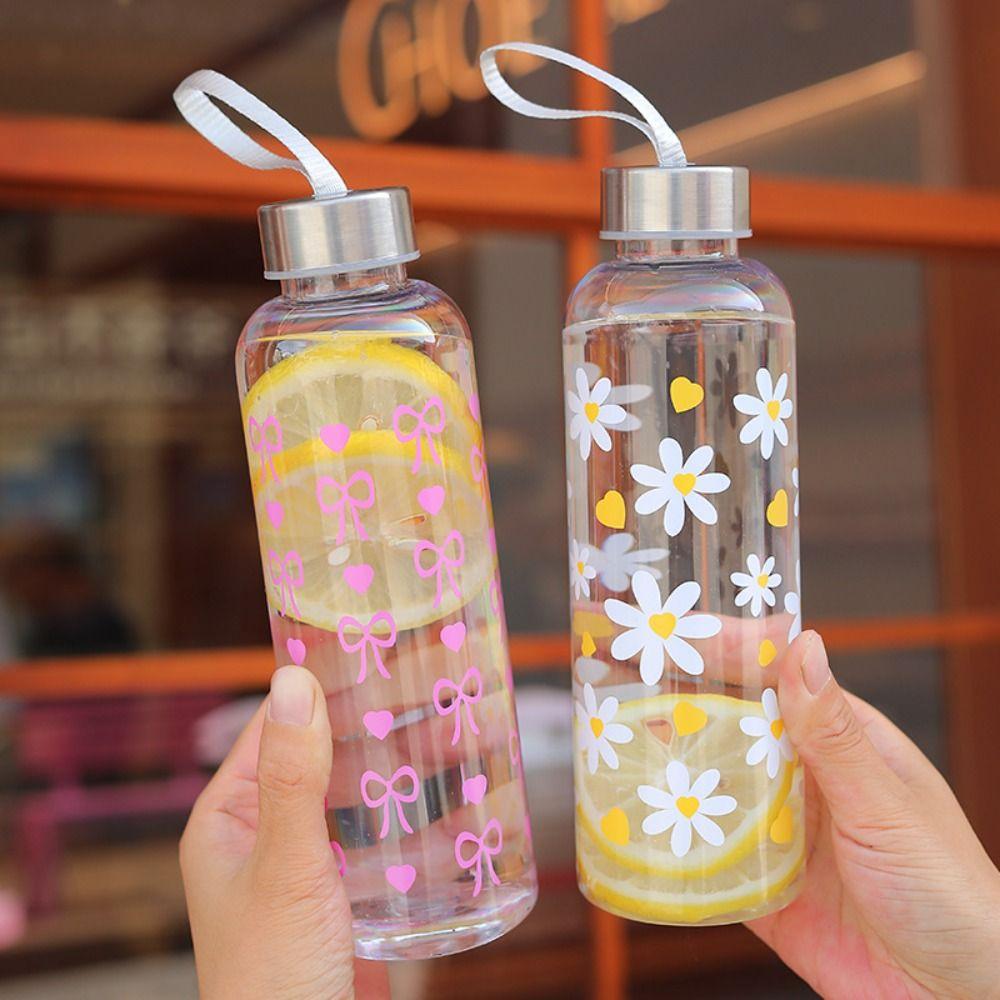 Large Capacity Water Bottle Plastic Tea Coffee Cup Portable Sport Bottle for Kitchen Tools