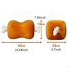 Napping Pillow, Soft Plush Cute Meat Bone Shaped Stuffed Toy