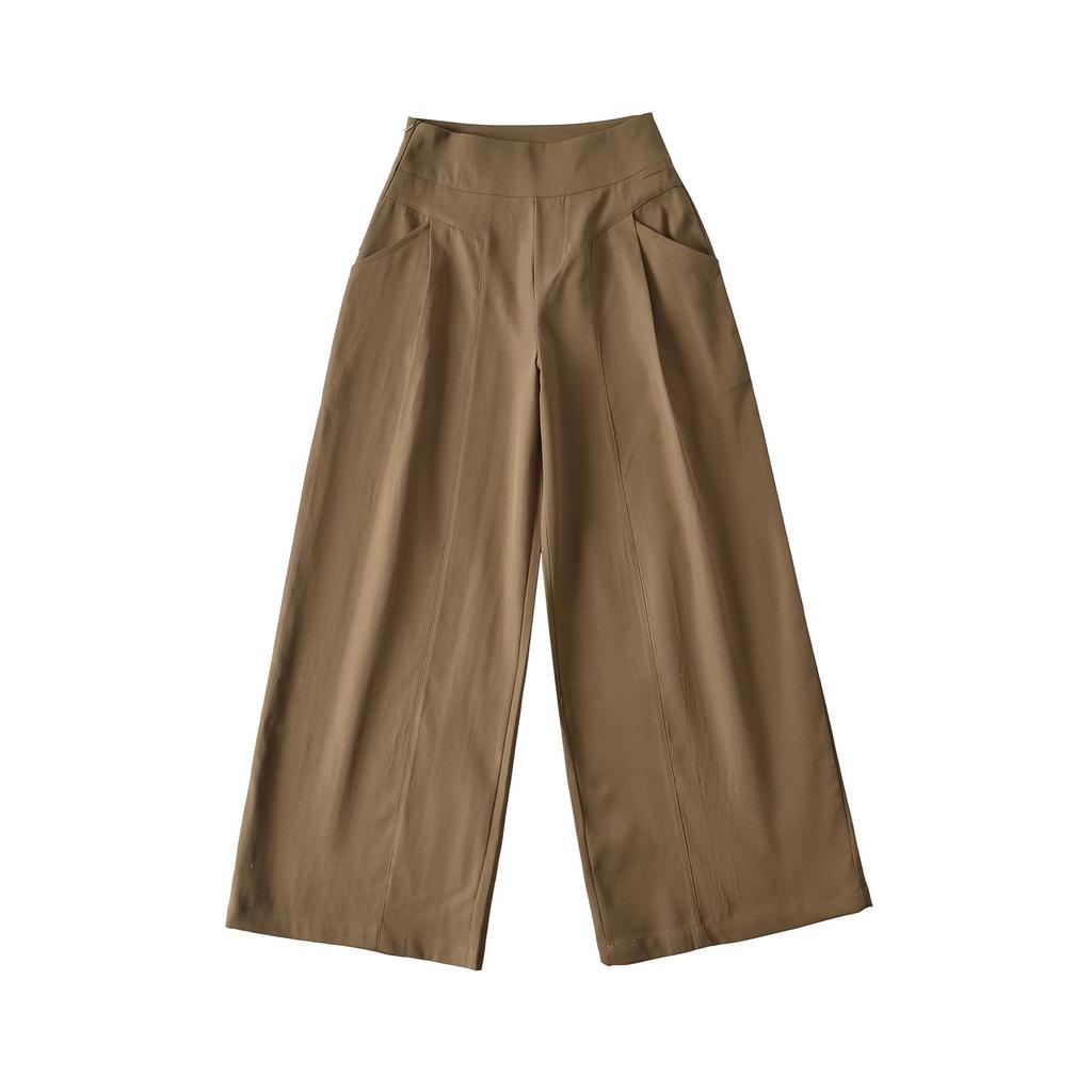 Spicy Girl Women's Early Spring Wide-Leg Pants: Fashionable, Simple, Versatile, American-Style Casual Straight-Leg Sports Pants