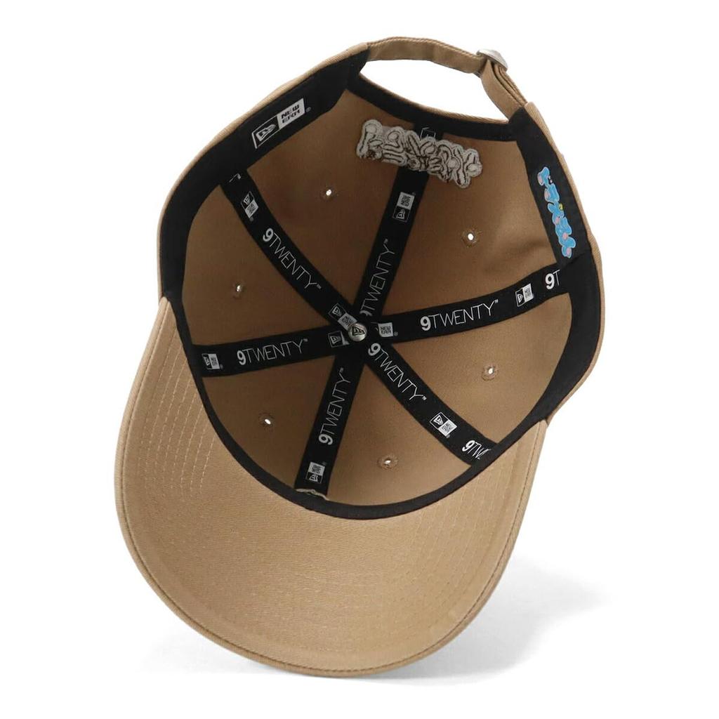 New Era Doraemon Collaboration Secret Free Size 920 DORAEMON KCB KHA Cap, Gadgets, Khaki/Kumkum Cat,