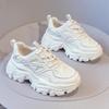 Daddy shoes women's 2025 new spring and autumn women's shoes are popular, versatile thick-soled height-increasing running casual sports shoes