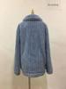 Fur Plush Cardigan Short Coat Women's Autumn Winter Lapel Style