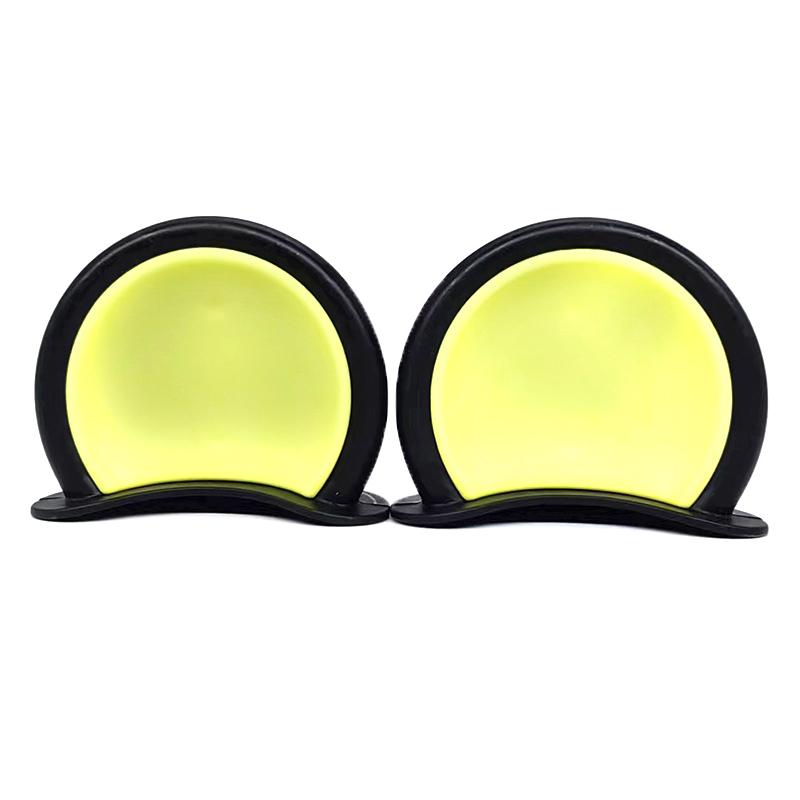 2 Stücke Bunte Motorradhelm Bärenohren Dekor Universal Motorrad Fahrrad Auto Styling Dekoration Helm Aufkleber Zubehör