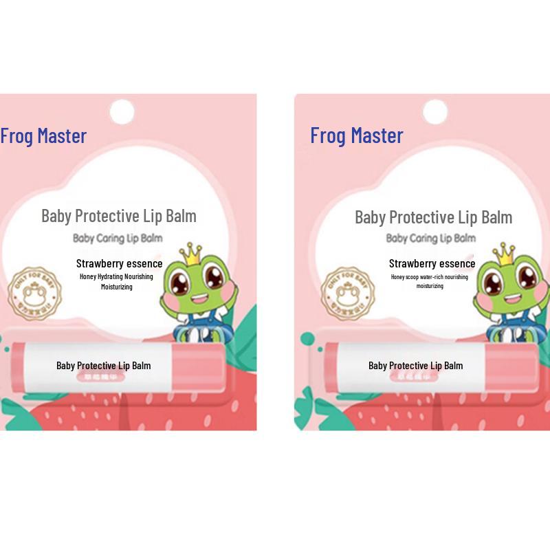 

Frog Prince Kids Strawberry Hydrating Lip Balm (2-Pack)