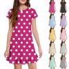 Girls' Pocket Dress - Short Sleeve Loungewear