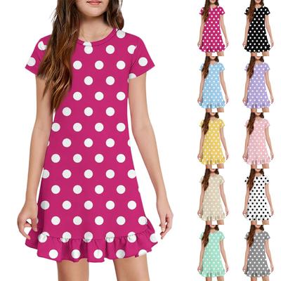 Taschenkleid für Mädchen - Kurzarm-Loungewear