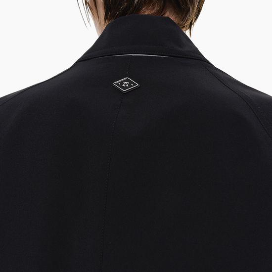 Giosongi Reversible Balmacan Trench Coat ZG2TC202BK