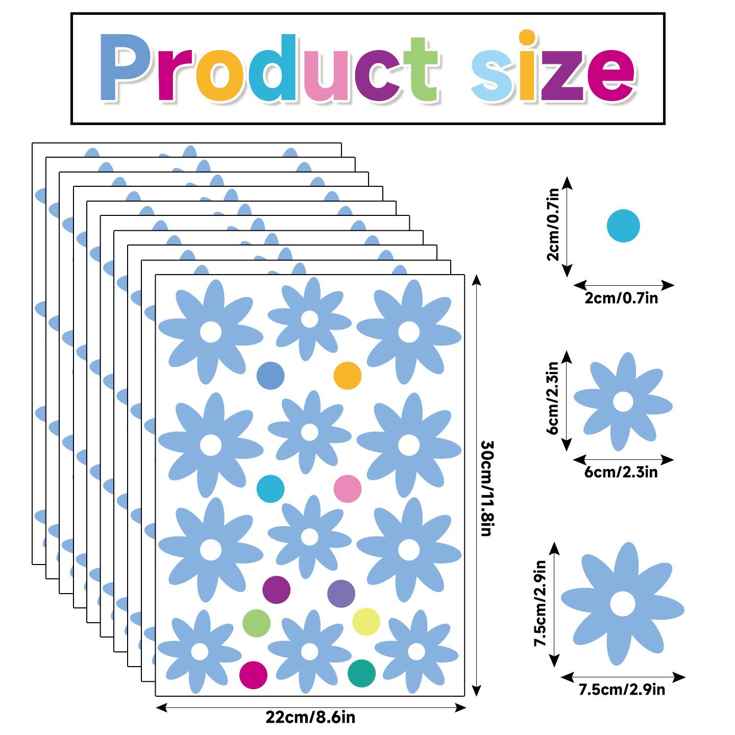 

Красочные цветы украшение окна балкона стеклянные наклейки электростатические наклейки теплые декоративные цветы medium blue flower