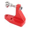 Chrome Master Cylinder Brace Billet Aluminum Red Master Cylinder Support Bracket Replacement for Polaris  S